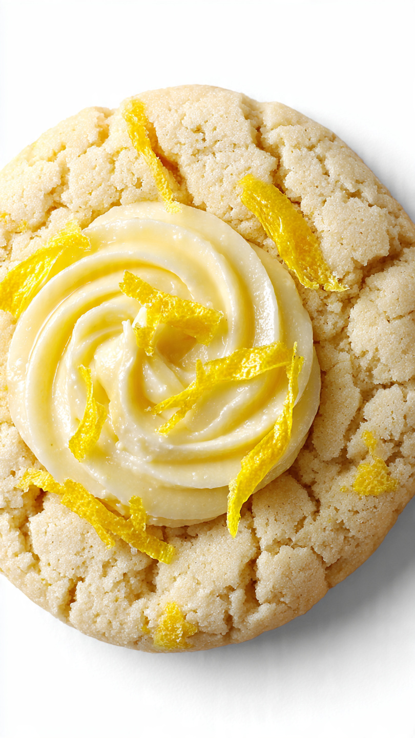 Cookie Lemon Cheesecake con pasta de limón real